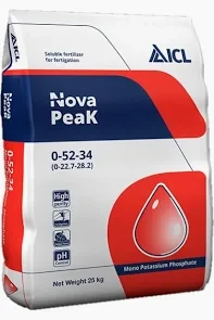 Монокалійфосфат MKP 0-52-34 Nova PeaK, 25 кг ICL Ізраїль, фото 1