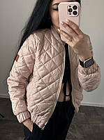 Женская куртка плащевка лаке на синтепоне 100, отличное качество № 1041