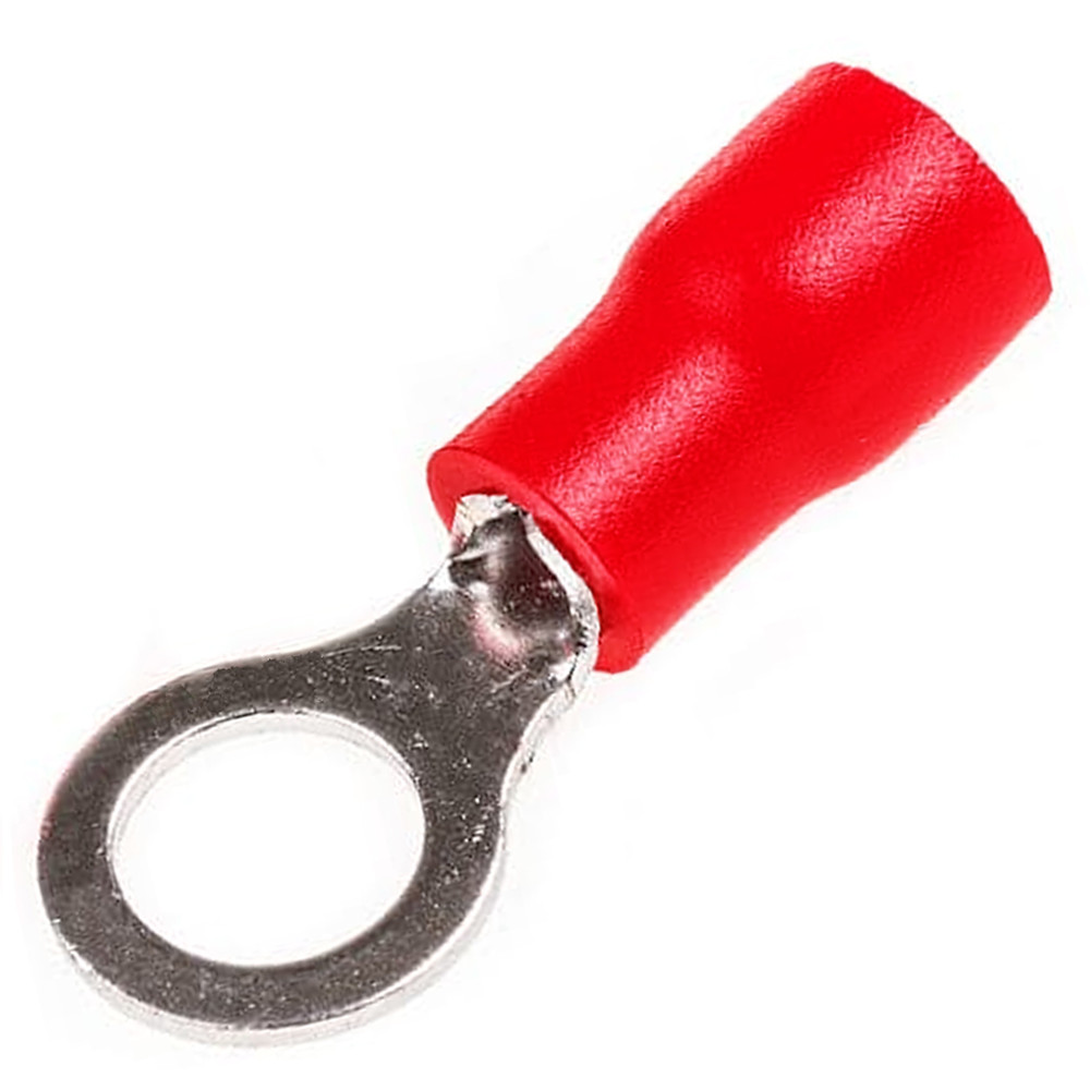 Клема тип «О», метиз 5.3 мм на дріт 0.5-1.0 мм2, ізольована, фото 1