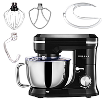 Кухонная машина для замешивания теста Mozano Compact Chef 1700 Вт Black тестомесильная горизонтальная машина