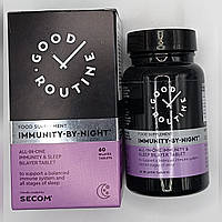 Вітамінами C, D3 Secom Good Routine Immunity-by-Night, 60 капсул