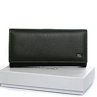 Жіночій шкіряний гаманець Dr.Bond W502-2 green