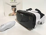 Окуляри віртуальної реальності з пультом і навушниками VR Box Z4, фото 5