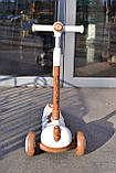 Самокат триколісний Best Scooter Skyper SJ з музикою, brown 01022, фото 3