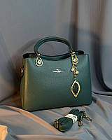 Класична жіноча сумка зелений