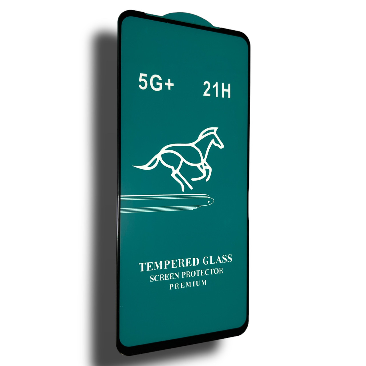 Захисне скло DK Full Glue 5G+ Horse для Motorola Moto G9 Plus (black)
