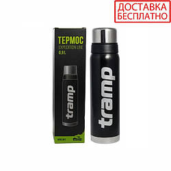 Термос Tramp 0,9 л Expedition Line UTRC-027-black чорний (Довічна гарантія)