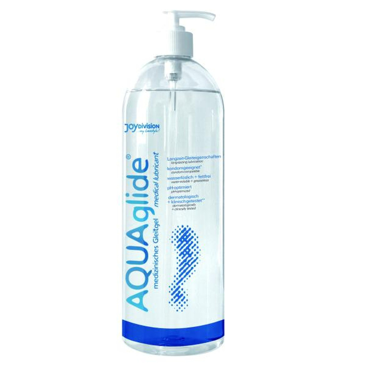 Лубрикант на водній основі Joy Division Original AQUA Glide, нейтральний, 1000 мл, фото 1