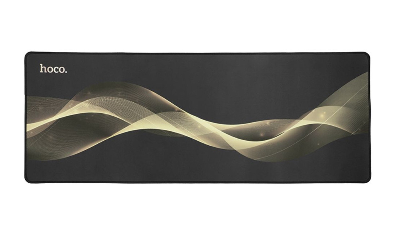 Геймерський килимок для мишки, ігрова поверхня Hoco GM22 80x30 cm - Black