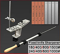 Професійне точило для кухонних ножів, інструменти для заточування ножиць нож шліфувальний верстат 8 каменів
