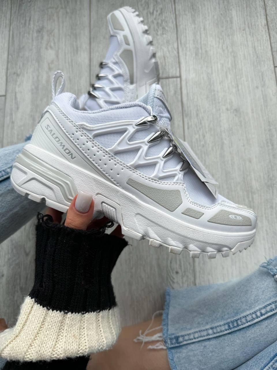 Кросівки чоловічі білі Salomon ACS PRO Advanced White (15633)