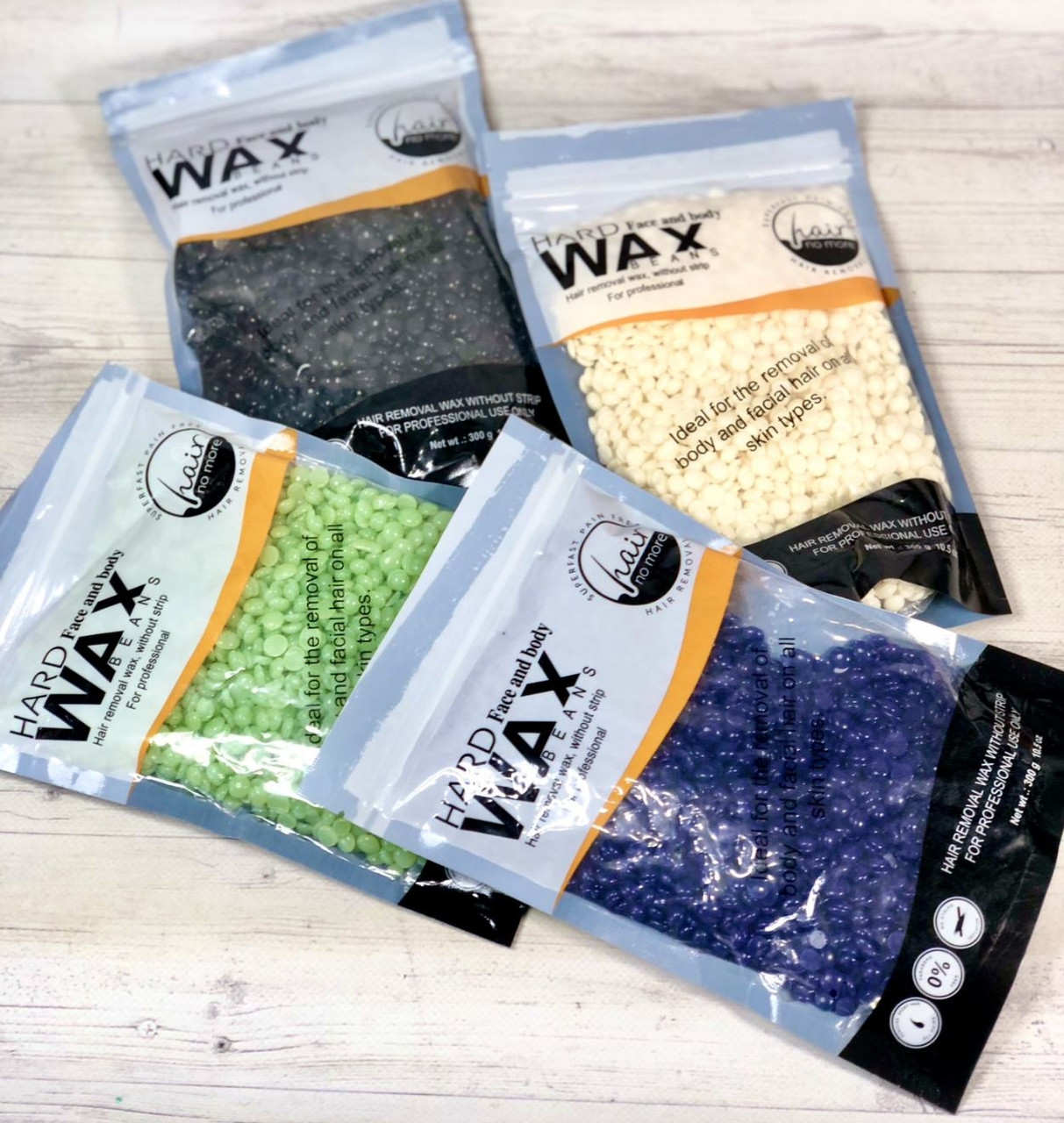 Віск плівковий для депіляції Depilatory Hard Wax Beans гранули face and body