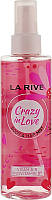 Спрей для тіла та волосся парфумований La Rive Crazy in Love Mist 200 мл. Міст