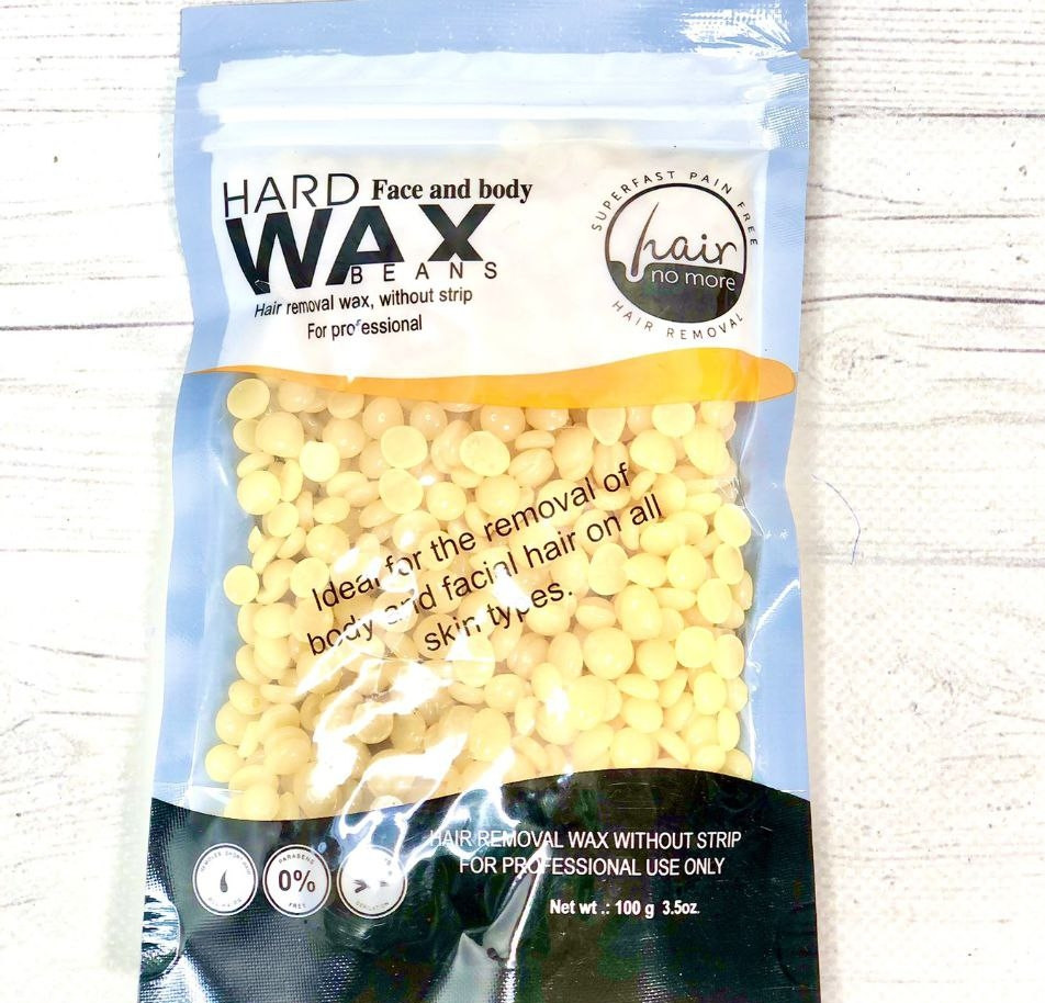 Віск плівковий для депіляції Depilatory Hard Wax Beans гранули face and body