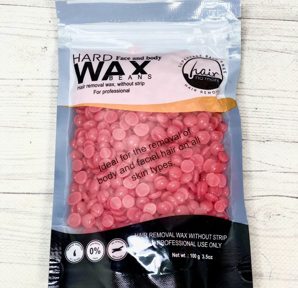 Віск плівковий для депіляції Depilatory Hard Wax Beans гранули face and body