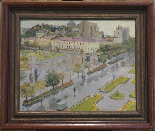 Картина "Хрещатик", Григор'єв С. А. 1963 рік, фото 2