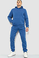 Спортивный костюм мужской на флисе джинс 190R235 Ager XL LD, код: 8387568