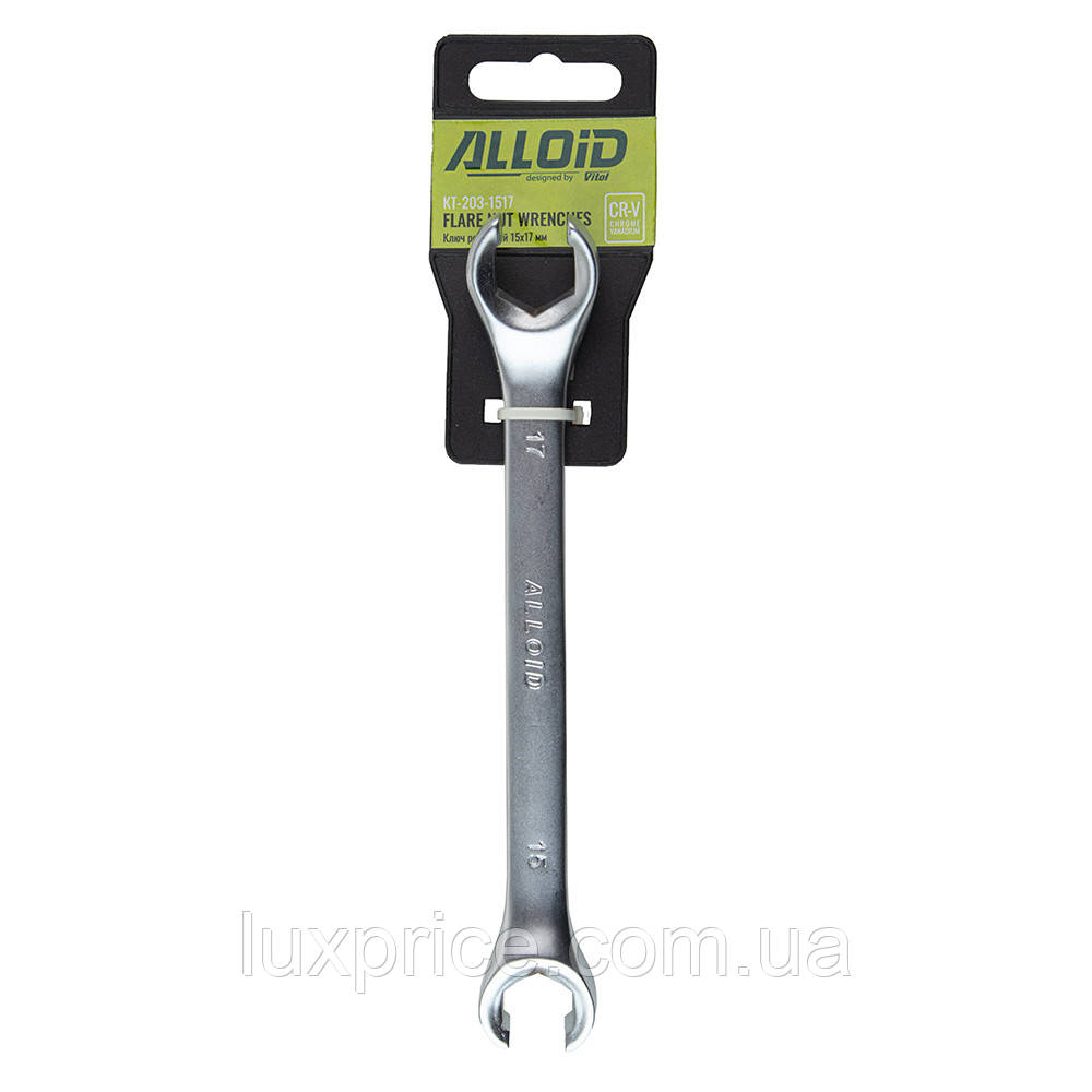 Ключ розрізний 15х17 мм Alloid КТ-203-1517 Luxprice, фото 1