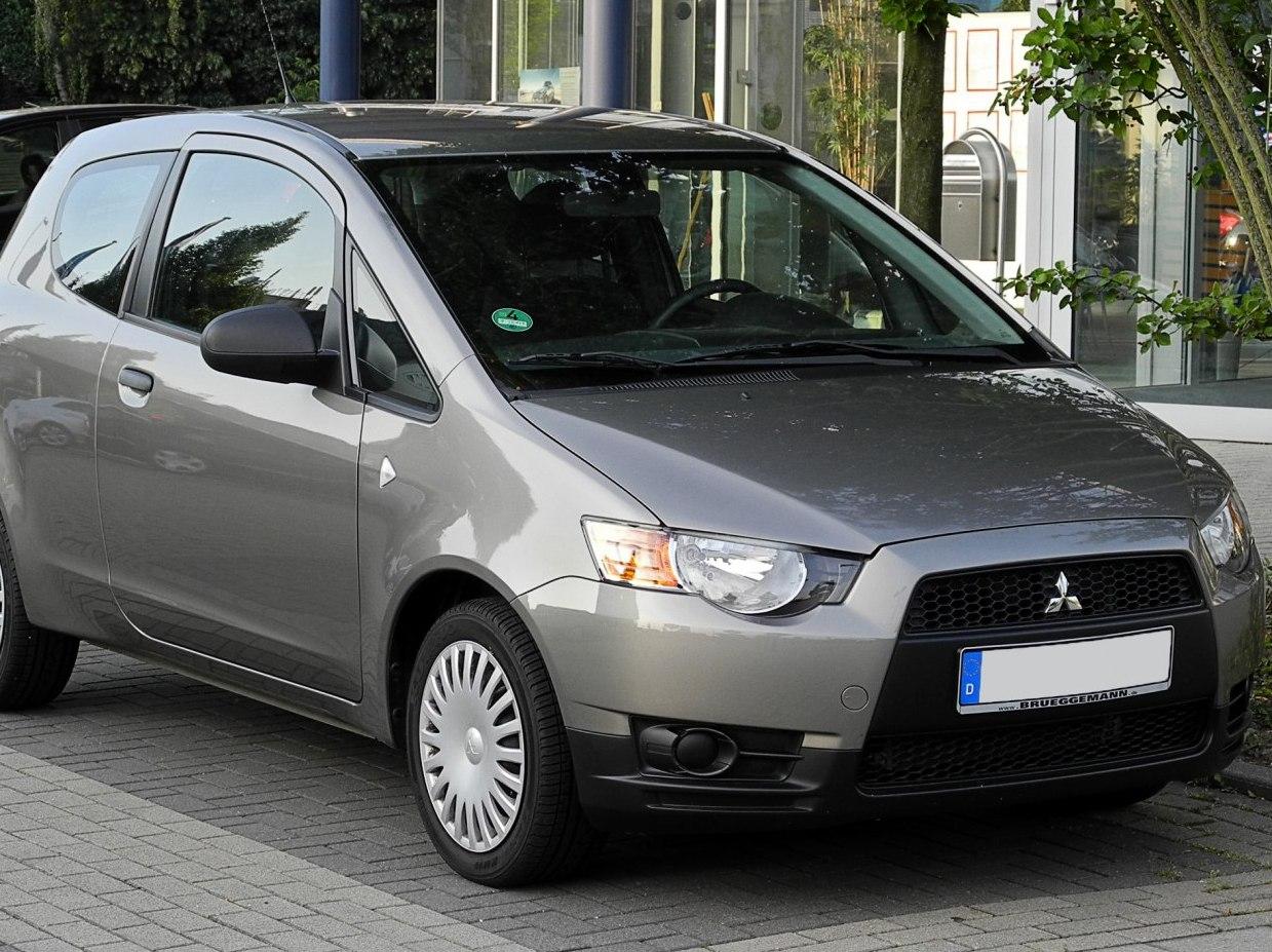 Дефлектор капота (мухобійка) Mitsubishi Colt 2009-2012 (EGR)