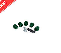 Демпферные резинки на бензопилу ( б/п) для Goodluck GL5200 (5шт) (зеленые, полный комплект) CANFLY