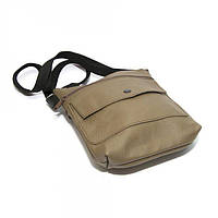 Кожаная сумка на плечо Gofin Бежевая (SMK-20024) LP, код: 1388536