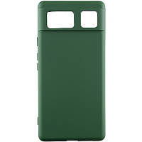 Чехол Silicone Cover Lakshmi (A) для Google Pixel 6 Силікон, Зелений/Dark green