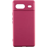 Чехол Silicone Cover Lakshmi (A) для Google Pixel 7 Силікон, Бордовий/Marsala