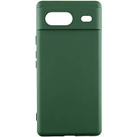 Чехол Silicone Cover Lakshmi (A) для Google Pixel 7 Силікон, Зелений/Dark green