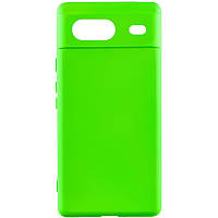 Чехол Silicone Cover Lakshmi (A) для Google Pixel 7 Силікон, Салатовий/Neon Green