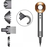 Фен Dyson HD07 Supersonic Nickel / Copper Gift Edition (411117-01)