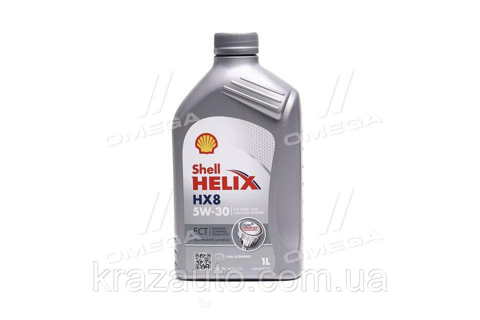 Олива моторн. SHELL Shell Helix HX8 ECT C3 5W-30 (Каністра 1л) (550048140) 4107297893, фото 1