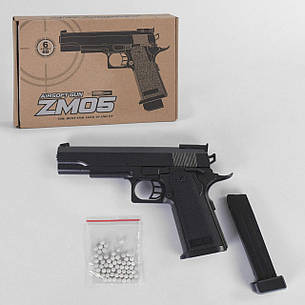 Іграшковий пістолет на кульках металевий пістолет дитячий CYMA ZM05 Airsoft Gun, фото 1