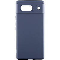 Чехол Silicone Cover Lakshmi (A) для Google Pixel 7a Силікон, Синій/Midnight Blue