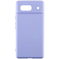 Чехол Silicone Cover Lakshmi (A) для Google Pixel 7a Силікон, Бузковий/Dasheen