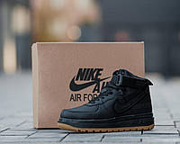 Кросівки на хутрі Nike Air Force Gore Tex High Black