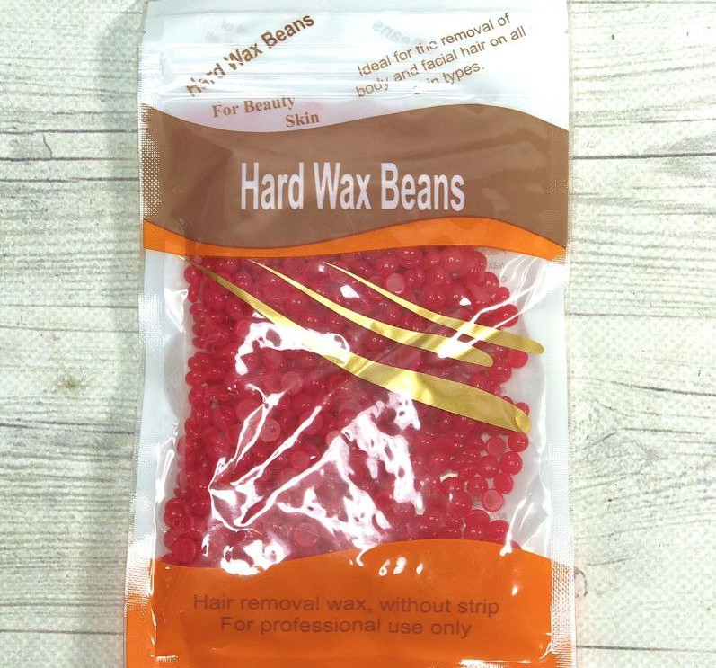 Віск плівковий для депіляції Depilatory Hard Wax Beans гранули face and body