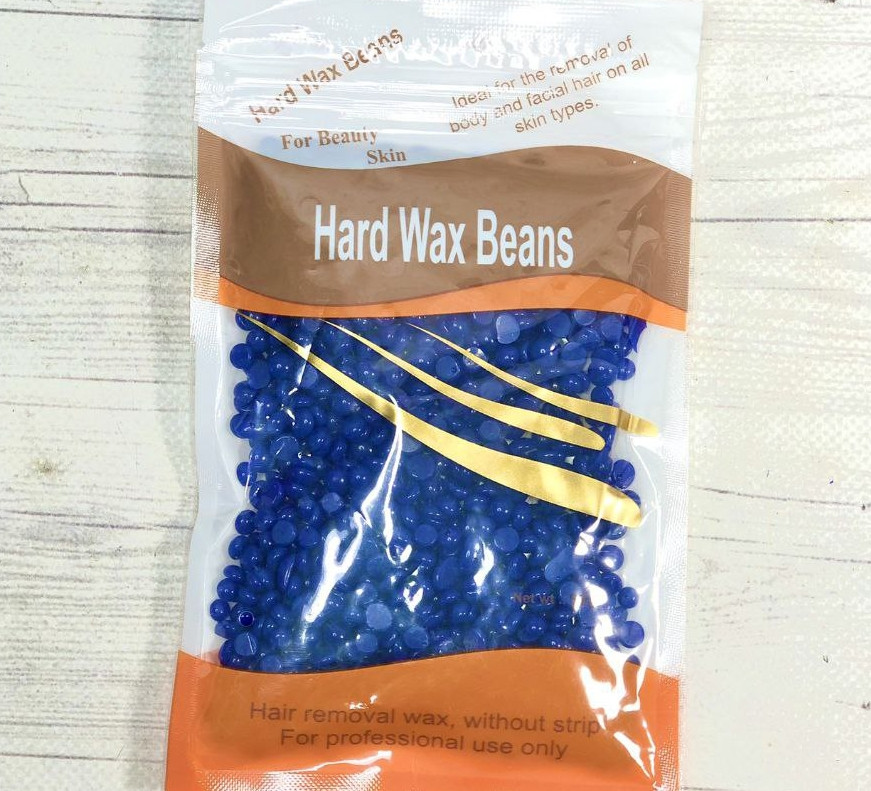 Віск плівковий для депіляції Depilatory Hard Wax Beans гранули face and body