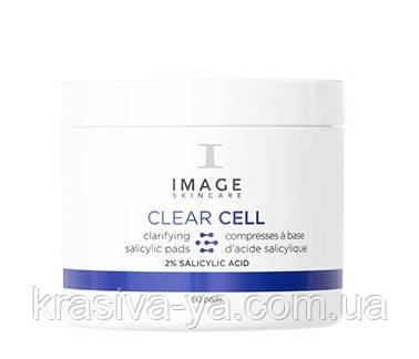 Clear Cell Salicylie Clarifying Pads Салициловые диски с антибактериальным действием, 60 шт