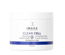 Clear Cell Salicylie Clarifying Pads Салициловые диски с антибактериальным действием, 60 шт