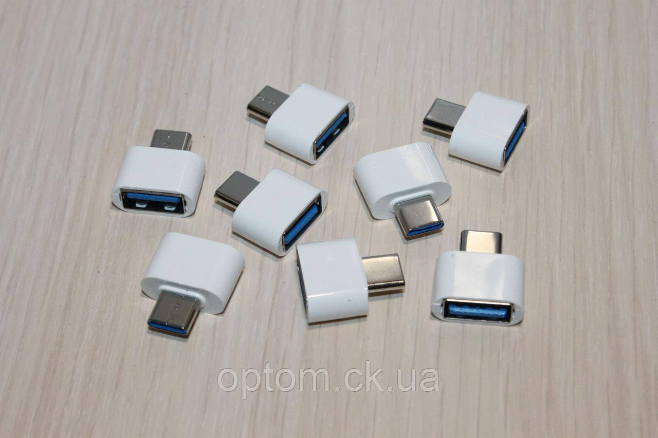Перехідник OTG Type-C White