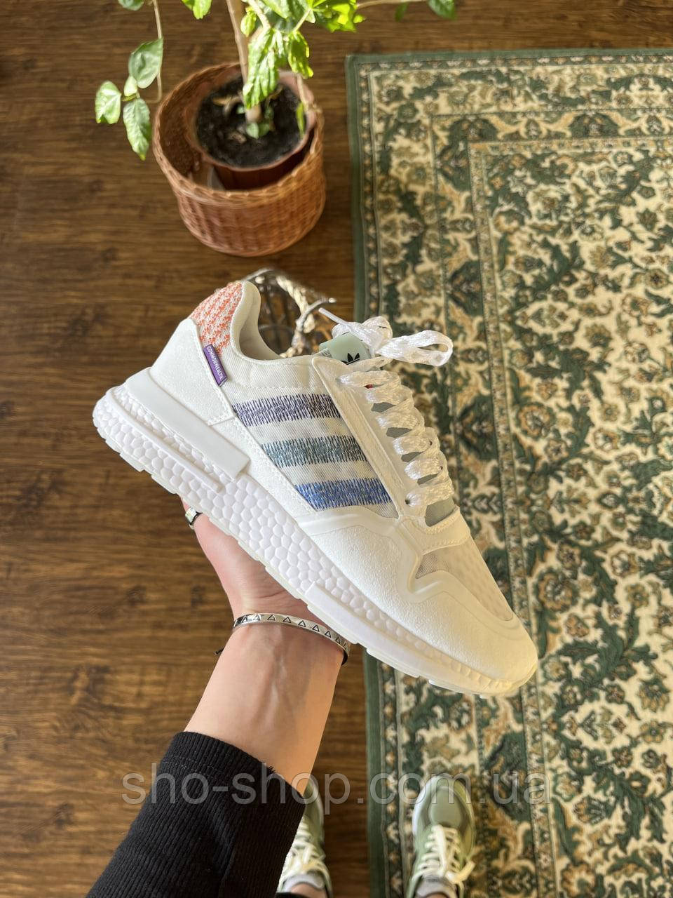 Кроссовки Adidas  ZX RM, White, фото 1