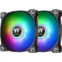 Вентилятор для ПК Thermaltake Pure Duo 14 ARGB Sync Radiator Fan CL-F116-PL14SW Black 2-Fan Pack