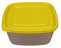 Пищевой контейнер пластиковый (судок) 1 литр (ЧП КВВ) 7х14.5х14.5 см