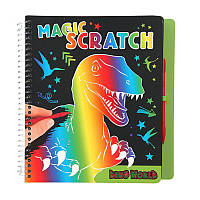 Dino World Magic-Scratch Book - Depesche