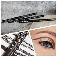 Стійкий автоматичный олівець для очей лайнер huda beauty cream kohl eye pencil відтінок very brown