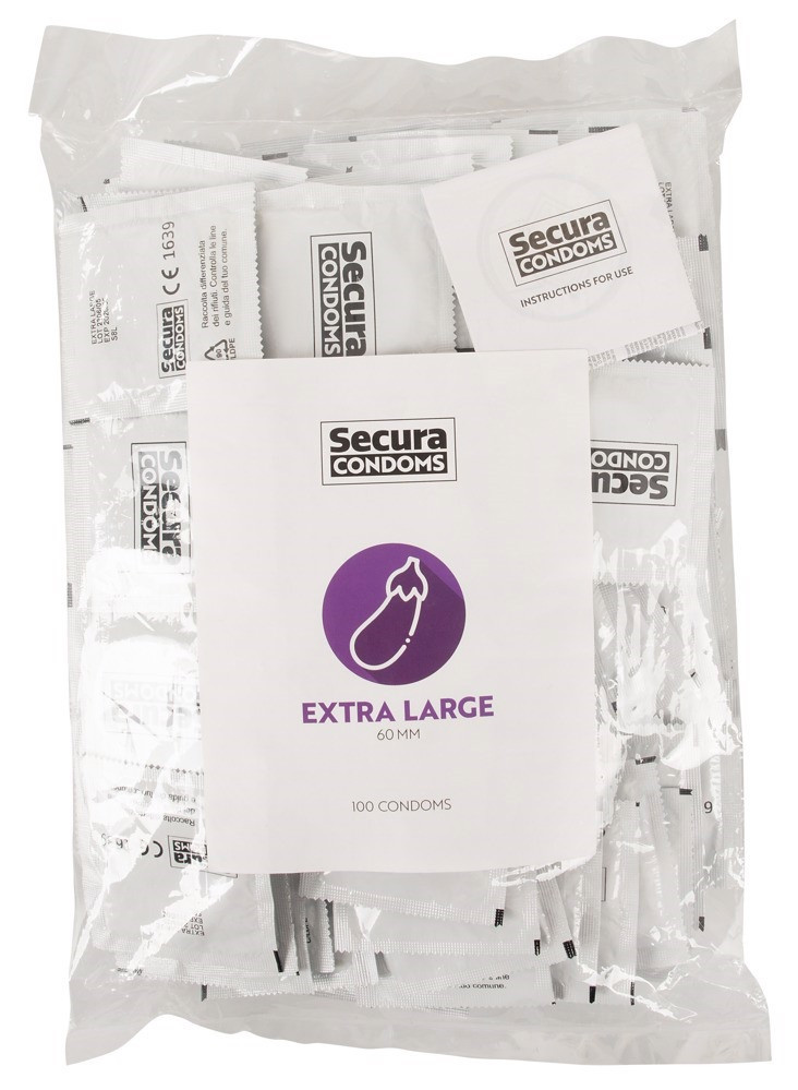 Презервативи збільшеного розміру Secura — Extra Large, No1