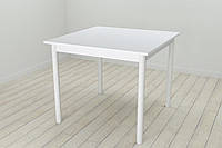 Стол кухонный Ferrum-decor Агата 75x90x90 Белый ДСП Белое 16мм (AGA0022) LD, код: 6484465