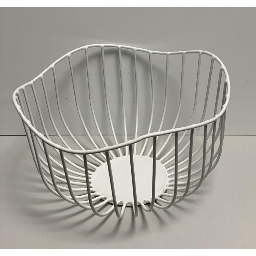 Корзина для фруктів "Хвилька" 25*24,5*13 см 1005 біла, фото 1