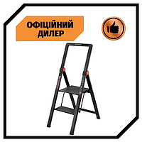 Стремянка алюминиевая "Black Slim" STORM INTERTOOL LT-5002 PAK