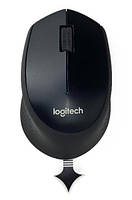 Мышь Logitech M330, Wireless, Silent Plus, Black (Refurbished)